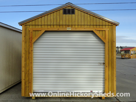 Hickory Sheds Utility Garage T1-11 Pressure-Treated Pine Siding